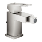 Смеситель для биде GROHE Eurocube с донным клапаном, суперсталь (23138DC0)