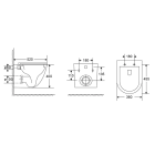 Комплект инсталляции GROHE Rapid SL NW0145/S с унитазом AQUAme AQM2014PRO и сиденьем с микролифтом, смыв Invisible (NW0281)