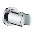 Настенный держатель для ручного душа GROHE Rainshower с круглой розеткой, хром (27074000)