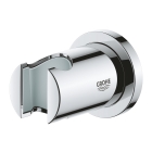 Настенный держатель для ручного душа GROHE Rainshower с круглой розеткой, хром (27074000)