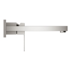 Внешняя часть смесителя для раковины GROHE Eurocube на 2 отверстия, M-Size, суперсталь (23447DC0)