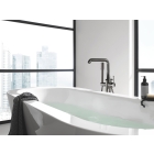 Внешняя часть смесителя для ванны GROHE Essence напольного монтажа, темный графит глянец (23491A01)