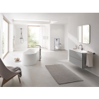 Внешняя часть смесителя для ванны GROHE Essence напольного монтажа, темный графит глянец (23491A01)