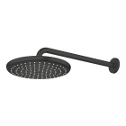 Верхний душ GROHE Tempesta 250, 9,5 л/мин, 1 режим, 380 мм, черный матовый (266682430)