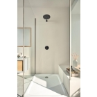 Верхний душ GROHE Tempesta 250, 9,5 л/мин, 1 режим, 380 мм, черный матовый (266682430)