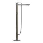 Внешняя часть смесителя для ванны GROHE Eurocube напольного монтажа, темный графит матовый (23672AL1)