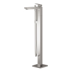 Внешняя часть смесителя для ванны GROHE Eurocube напольного монтажа, суперсталь (23672DC1)