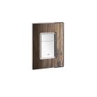 Панель смыва для унитаза GROHE Skate Cosmopolitan Wood, 3 режима, макассар (38849HR0)
