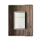 Панель смыва для унитаза GROHE Skate Cosmopolitan Wood, 3 режима, макассар (38849HR0)