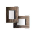 Панель смыва для унитаза GROHE Skate Cosmopolitan Wood, 3 режима, макассар (38849HR0)