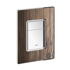 Панель смыва для унитаза GROHE Skate Cosmopolitan Wood, 3 режима, макассар (38849HR0)