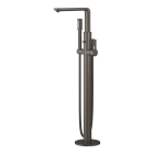 Внешняя часть смесителя для ванны GROHE Lineare напольного монтажа, темный графит матовый (23792AL1)