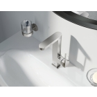 Смеситель для раковины GROHE Plus с донным клапаном и вытяжным изливом, суперсталь (23843DC3)