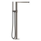 Внешняя часть смесителя для ванны GROHE Plus напольного монтажа, темный графит матовый (23846AL3)