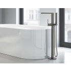 Внешняя часть смесителя для ванны GROHE Plus напольного монтажа, темный графит матовый (23846AL3)