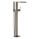 Внешняя часть смесителя для ванны GROHE Plus напольного монтажа, темный графит матовый (23846AL3)