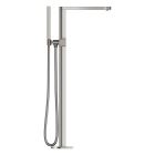 Внешняя часть смесителя для ванны GROHE Plus напольного монтажа, суперсталь (23846DC3)