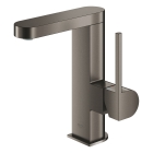 Смеситель для раковины GROHE Plus с донным клапаном, M-Size, темный графит матовый (23871AL3)