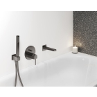 Внешняя часть смесителя для ванны GROHE Plus, темный графит матовый (24060AL3)