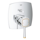 Внешняя часть смесителя для ванны GROHE Grandera, хром/золото (24068IG0)
