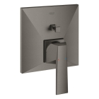 Внешняя часть смесителя для ванны GROHE Allure Brilliant с переключателем на 2 положения, темный графит матовый (24072AL0)