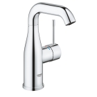 Смеситель для раковины GROHE Essence с донным клапаном, M-Size, хром (24181001)