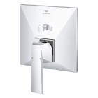 Внешняя часть смесителя для ванны GROHE Allure Brilliant скрытого монтажа на 2 потребителя, квадратная, хром (24279000)