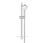 Душевой гарнитур GROHE Tempesta Cosmopolitan 100 с мыльницей, 4 режима струи, душевая штанга 600 мм, 9,5 л/мин, хром (27577002)
