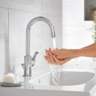 Смеситель для раковины GROHE Eurosmart, L-size, хром (23537002)