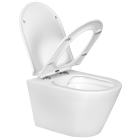 Комплект инсталляции GROHE 38775001 с унитазом Aquatek АЛЬФА и сиденьем с микролифтом (NW0188)