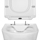 Комплект инсталляции GROHE 38775001 с унитазом Aquatek АЛЬФА и сиденьем с микролифтом (NW0188)