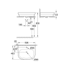 Раковина накладная GROHE Euro Ceramic 60 см, альпин-белый (39337000)