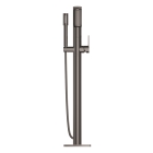 Внешняя часть смесителя для ванны GROHE Allure напольного монтажа, темный графит глянец (25222A01)