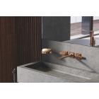 Внешняя часть смесителя для ванны GROHE Allure напольного монтажа, теплый закат матовый (25222DL1)