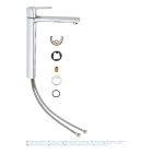 Смеситель для раковины GROHE Lineare, XL-size, хром (23405001)