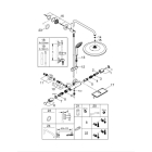 Душевая система с термостатом для настенного монтажа, GROHE Vitalio Joy 310, хром, (26401001)