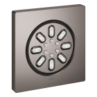 Боковой душ GROHE Rainshower Aqua, квадратный, 2 режима струи, темный графит глянцевый (26802A00)