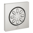 Боковой душ GROHE Rainshower Aqua, квадратный, 2 режима струи, суперсталь (26802DC0)
