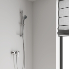 Ручной душ GROHE Vitalio Comfort 100, 3 режима, хром/черный (26092000)