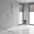 Душевой гарнитур GROHE Euphoria 110 Champagne с мыльницей, 3 режима струи, душевая штанга 900 мм, 17 л/мин, хром (27227001)