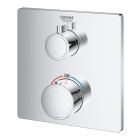 Внешняя часть термостата для душа GROHE Grohtherm, хром (24078000)