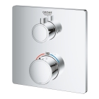 Внешняя часть термостата для ванны GROHE Grohtherm на 2 потребителя, хром (24080000)