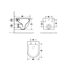 Комплект инсталляции GROHE 38811KF0 с унитазом AQUAme AQM2002 и сиденьем с микролифтом (NW0172)