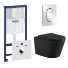 Комплект инсталляции GROHE NW0145/S с унитазом Aquatek ВЕГА и сиденьем с микролифтом (NW0204)