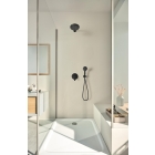 Верхний душ GROHE Tempesta 250, 9,5 л/мин, 1 режим, 380 мм, черный матовый (266682430)