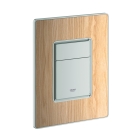 Панель смыва для унитаза GROHE Skate Cosmopolitan Wood, 3 режима, дуб (38849HW0)