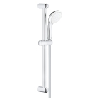 Душевой гарнитур GROHE Tempesta 100, 2 режима струи, душевая штанга 600 мм, 5,7 л/мин, хром/белый (2759810E)