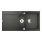 Мойка GROHE K500 с 1,5 чашей, 1000 x 500 мм, серый гранит (31646AT0)