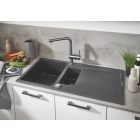 Мойка GROHE K500 с 1,5 чашей, 1000 x 500 мм, серый гранит (31646AT0)