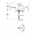 Готовый комплект для ванной комнаты GROHE BauEdge (NB0004-2)